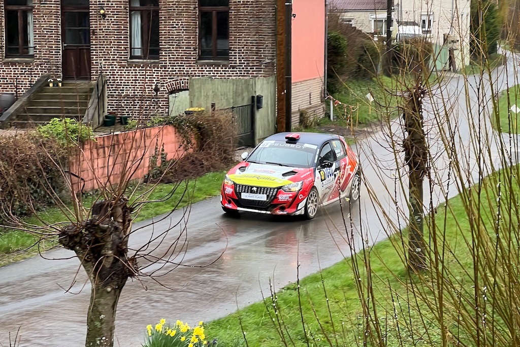 Rallye Le Touquet blev en kort fornøjelse for Jacob Madsen/Line Nedergaard, som måtte udgå på den anden af de 14 hastighedsprøver.
(Foto: Glad Sport Presse)
